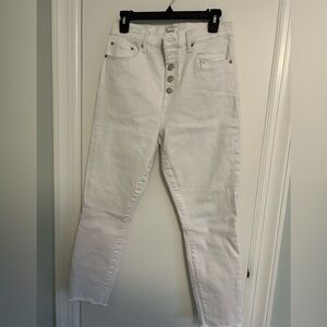 Pistola Cara High Rise Skinny Button Fly Jeans
